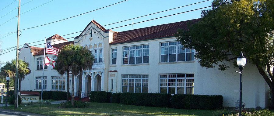 The Old High School at Frostproof Florida.
